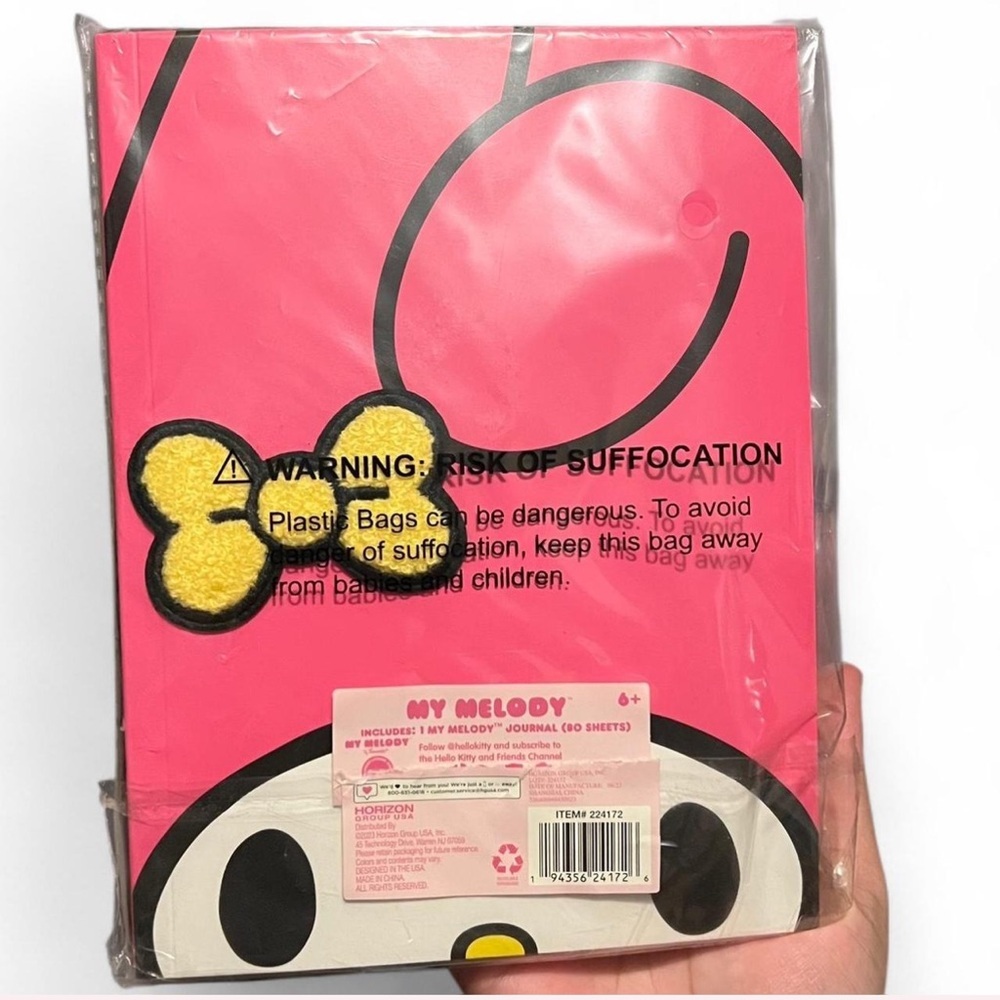 My Melody Pink Journal Set